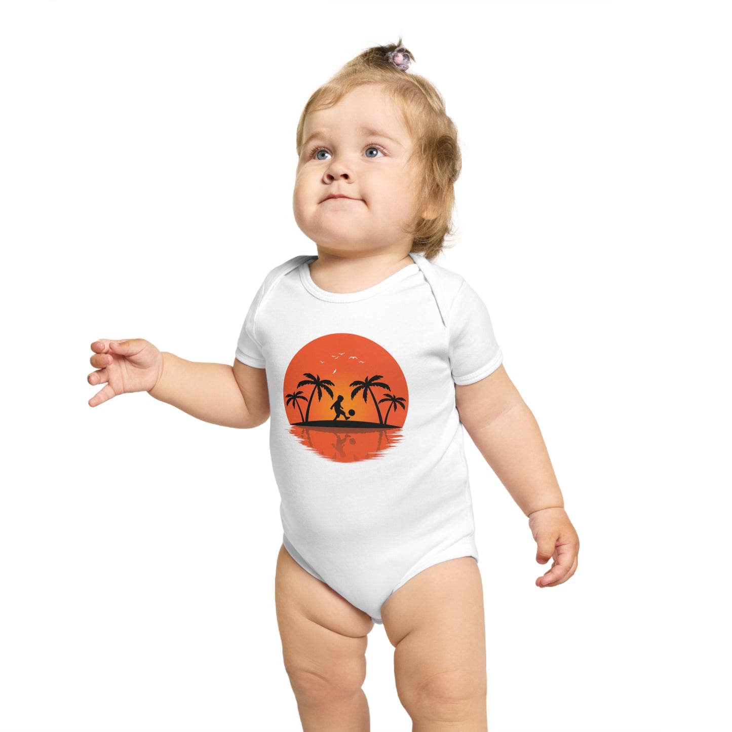 Sunset Play Vibes design baby  bodysuit