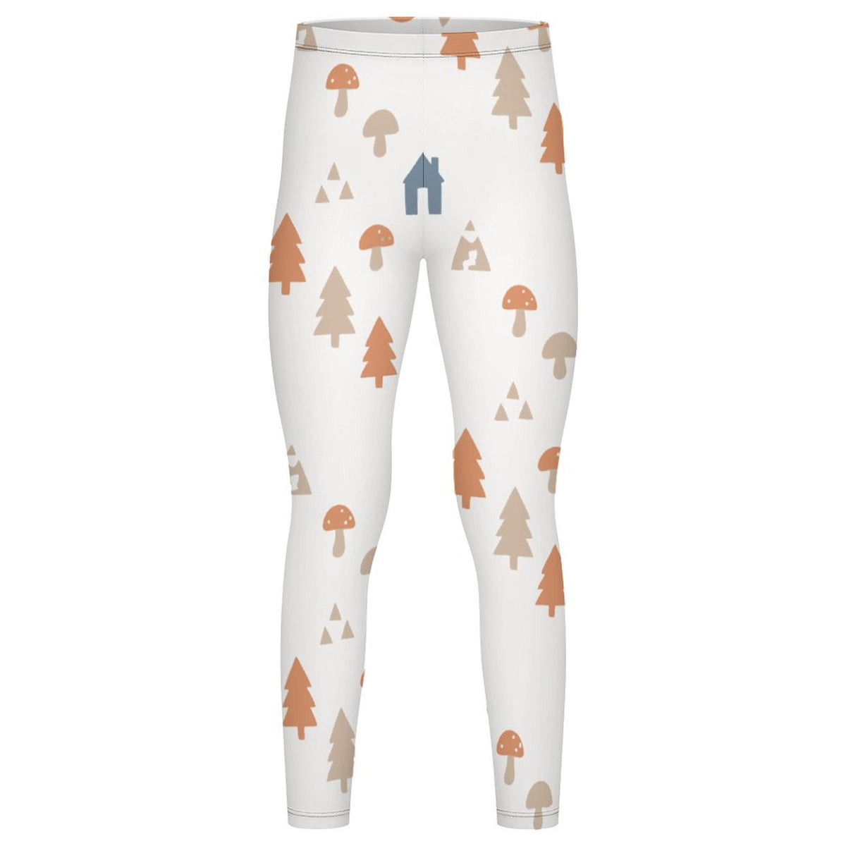 Girls' Woodland Print Yoga Leggings