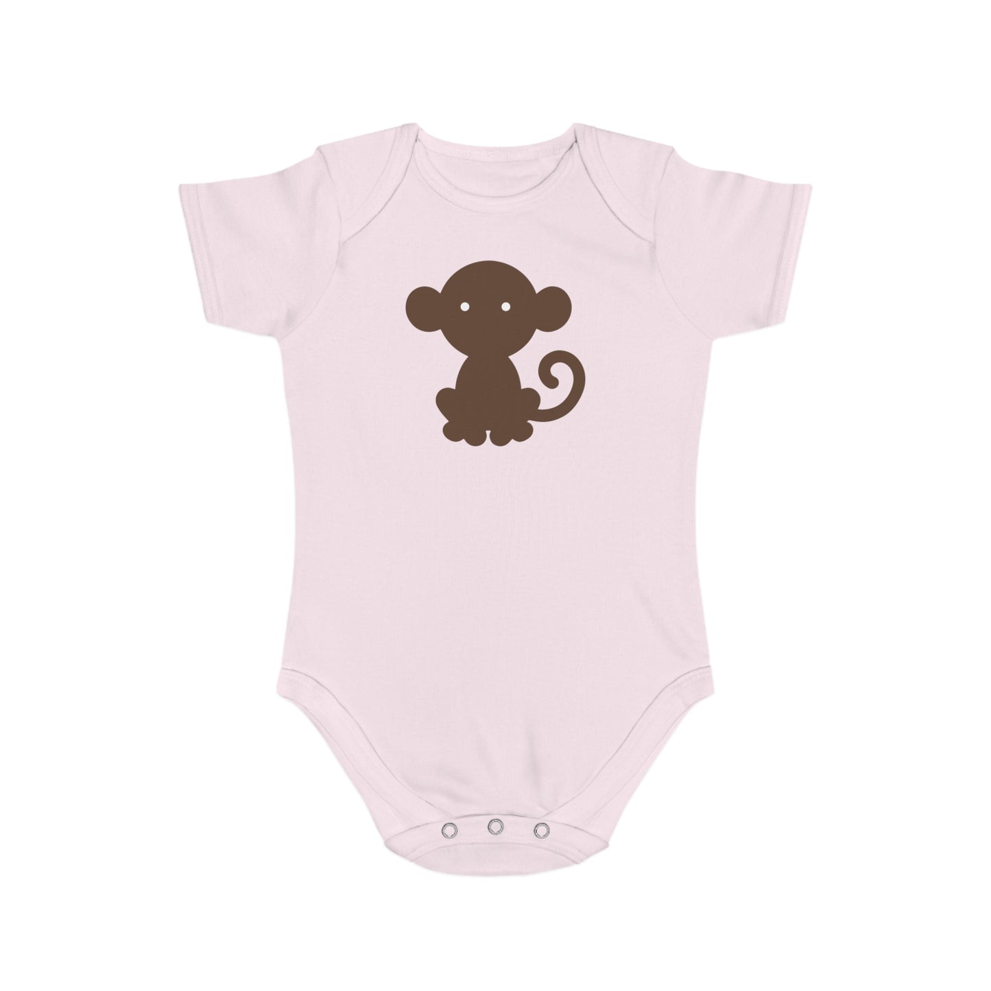 Cheeky Monkey design baby bodysuit