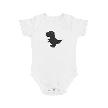 Pixel Dino design baby  bodysuit