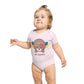 Be Happy Bear design baby bodysuit