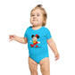 Cheerful Mouse design baby bodysuit