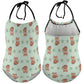Cute Fox Print Halter Girls Swimsuit | One-Piece AOP