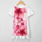 Girls' Short Sleeve Dress(All-Over Printing)