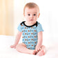 Cotton Short Sleeve Baby Onesie | Custom All-Over Print