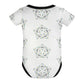 Baby Star Floral Short Sleeve Romper