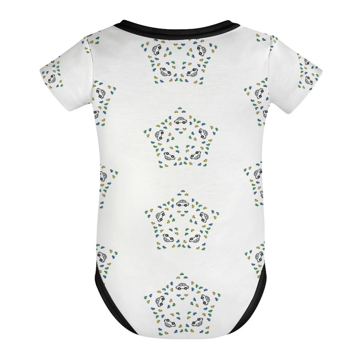 Baby Star Floral Short Sleeve Romper