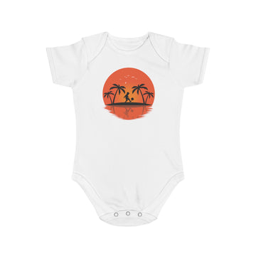 Sunset Play Vibes design baby  bodysuit