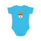 Cute Cat Pocket design baby bodysuit
