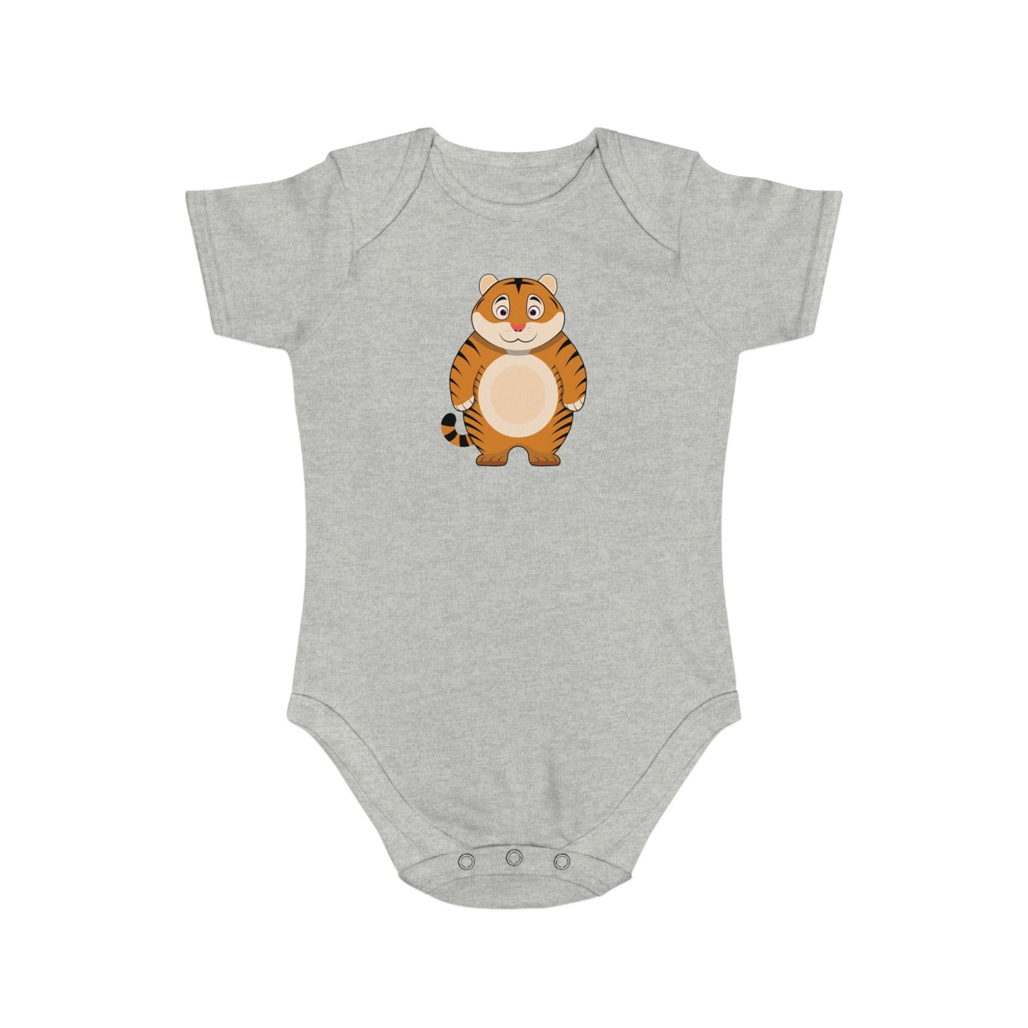 Happy Tiger design baby bodysuit