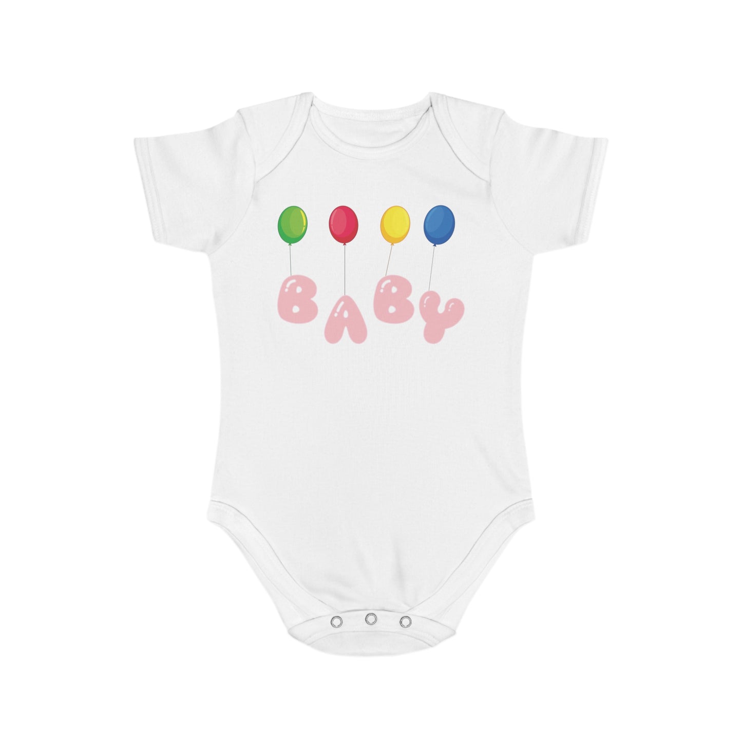 Baby Balloon Bliss Bodysuit | Soft Cotton Baby Wear