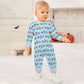 200gsm Long Sleeve Baby Romper | All-Over Print
