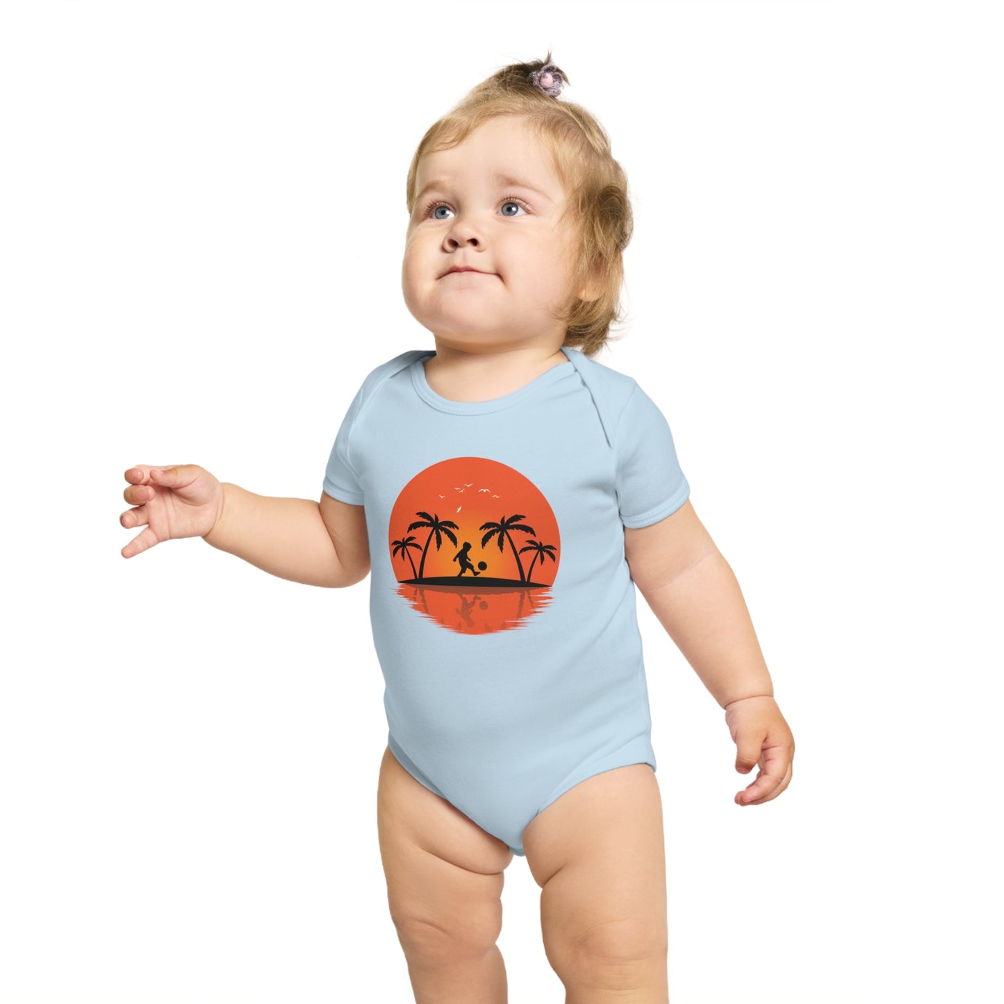 Sunset Play Vibes design baby  bodysuit