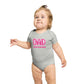 Cute Mom and Dad Short Sleeve Baby Bodysuit