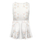Girls' Geometric Print Sleeveless Skater Dress