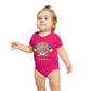 Be Happy Bear design baby bodysuit