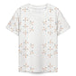 Cute Geometric Motif Short Sleeve Kids' Shirt