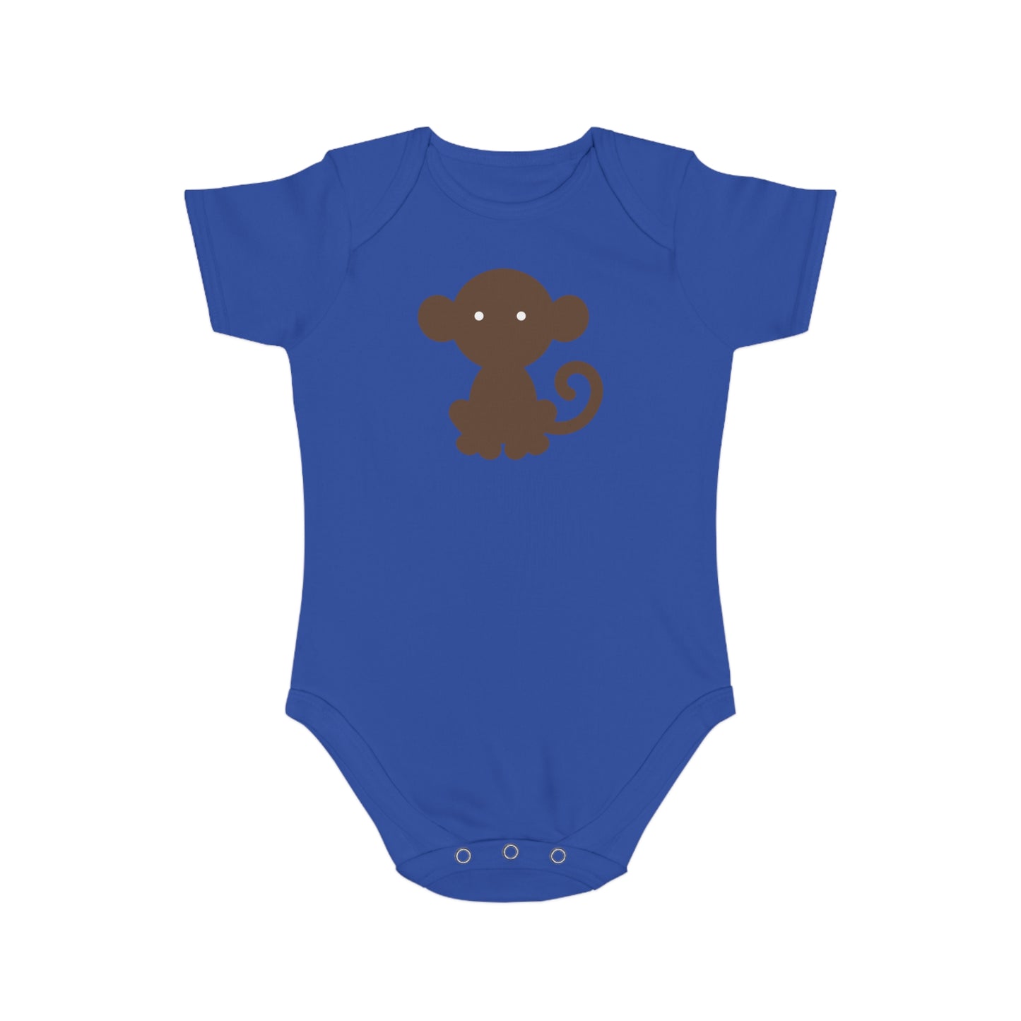 Cheeky Monkey design baby bodysuit