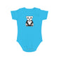 Cute Panda Heart design baby bodysuit