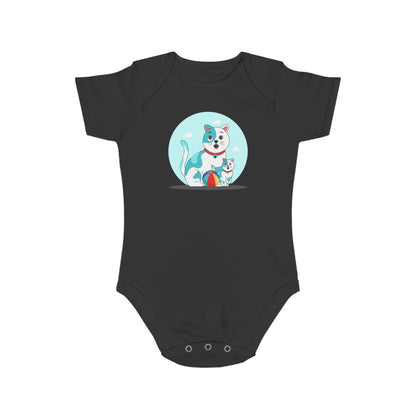 Playful Cats design baby  bodysuit