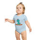 Cute Dinosaur Short Sleeve Baby Bodysuit - Perfect Gift for Baby Showers