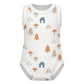 Baby Woodland Print Cotton Sleeveless Romper