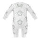 Geometric Star Cotton Long Sleeve Infant Bodysuit