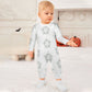 Baby Geometric Star Long Sleeve Romper