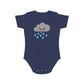 Angry Cloud design Cotton baby  bodysuit