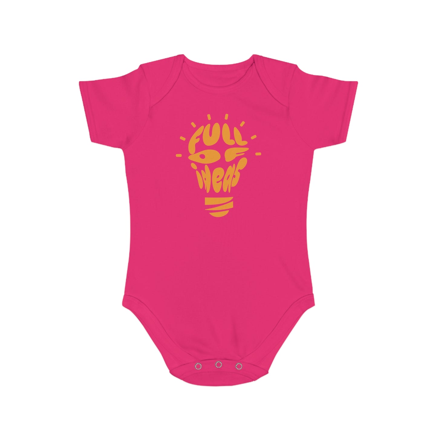 Bright Ideas design baby bodysuit