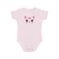 Kawaii Kitty Face design baby bodysuit