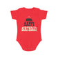 Birthday Vibes design baby bodysuit for birthday gift
