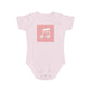 Music Mood design baby bodysuit