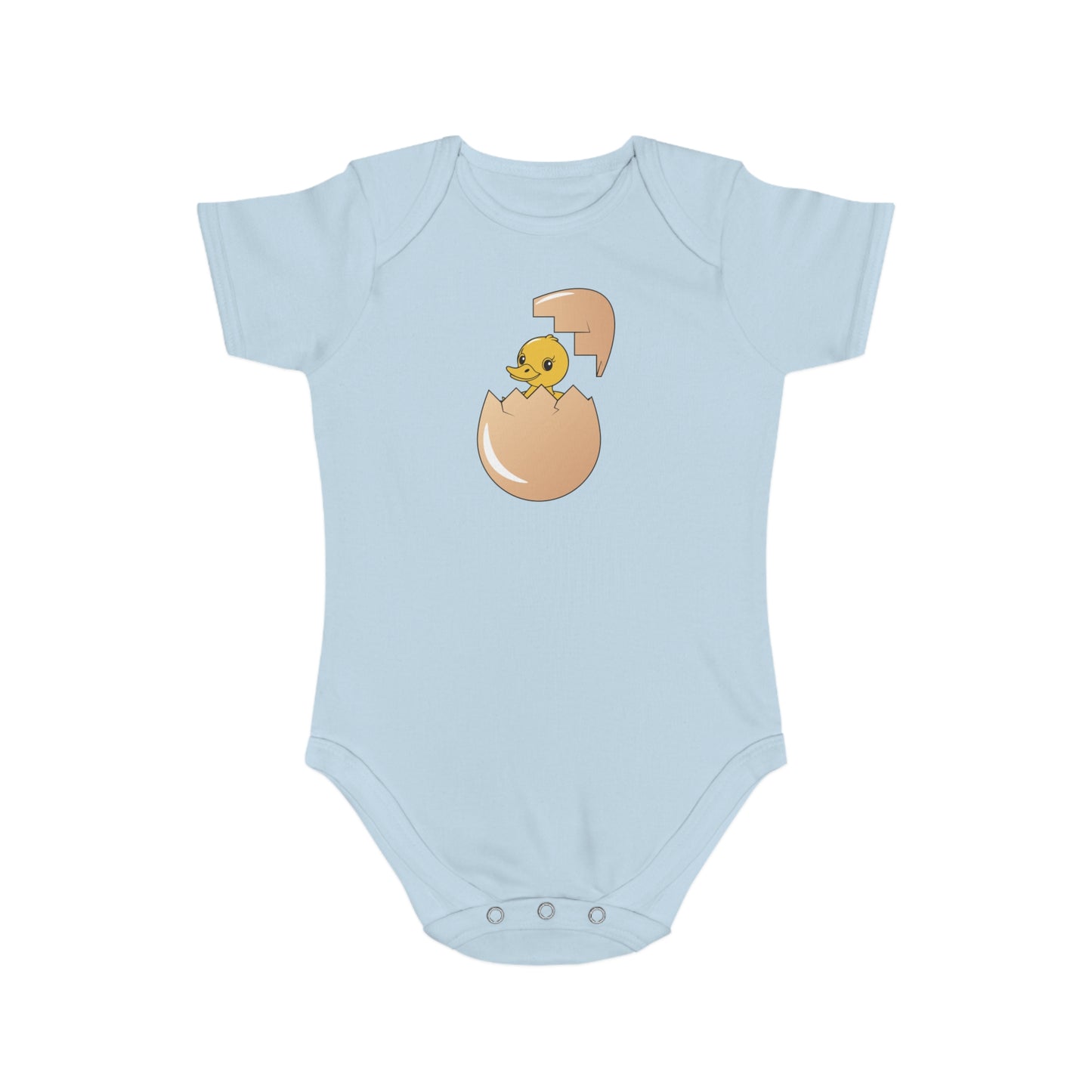 Just Hatched design baby bodysuit