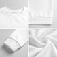Cute Geometric Motif Crewneck Sweater for Kids