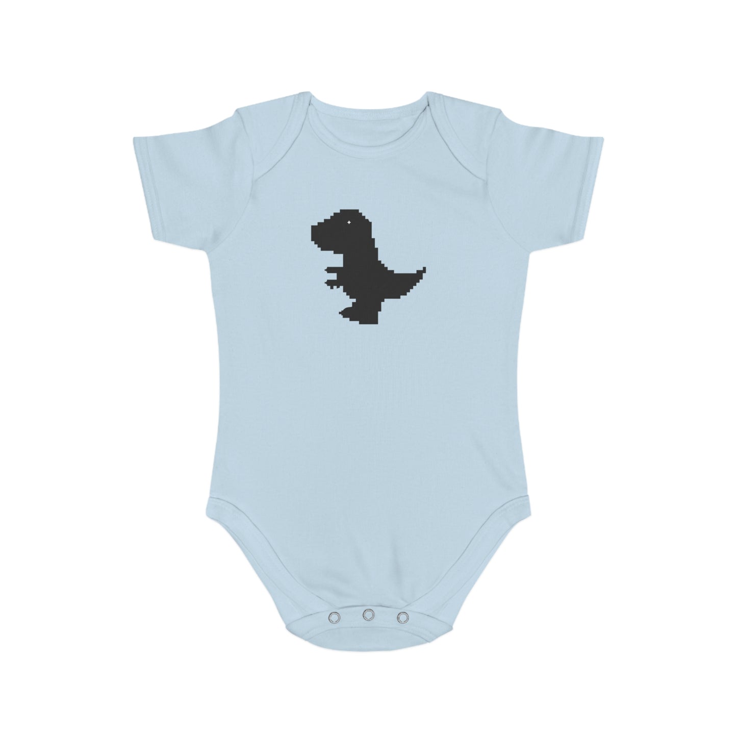 Pixel Dino design baby  bodysuit