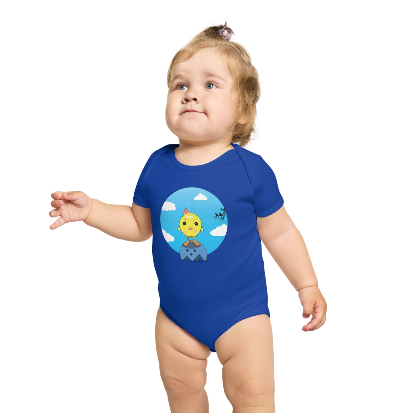 Sunny Chick design baby  bodysuit