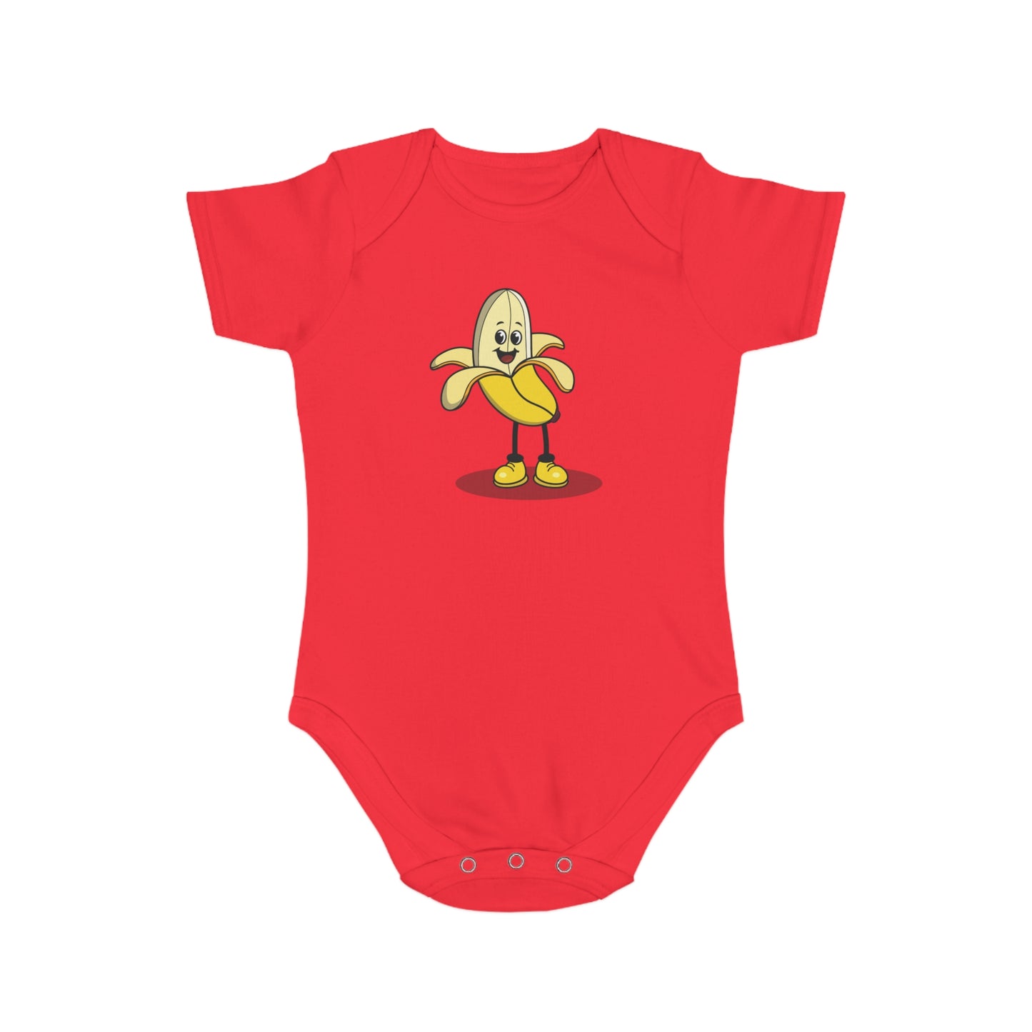 Smiley Banana design baby  bodysuit