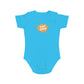 cute popcorn design baby bodysuit