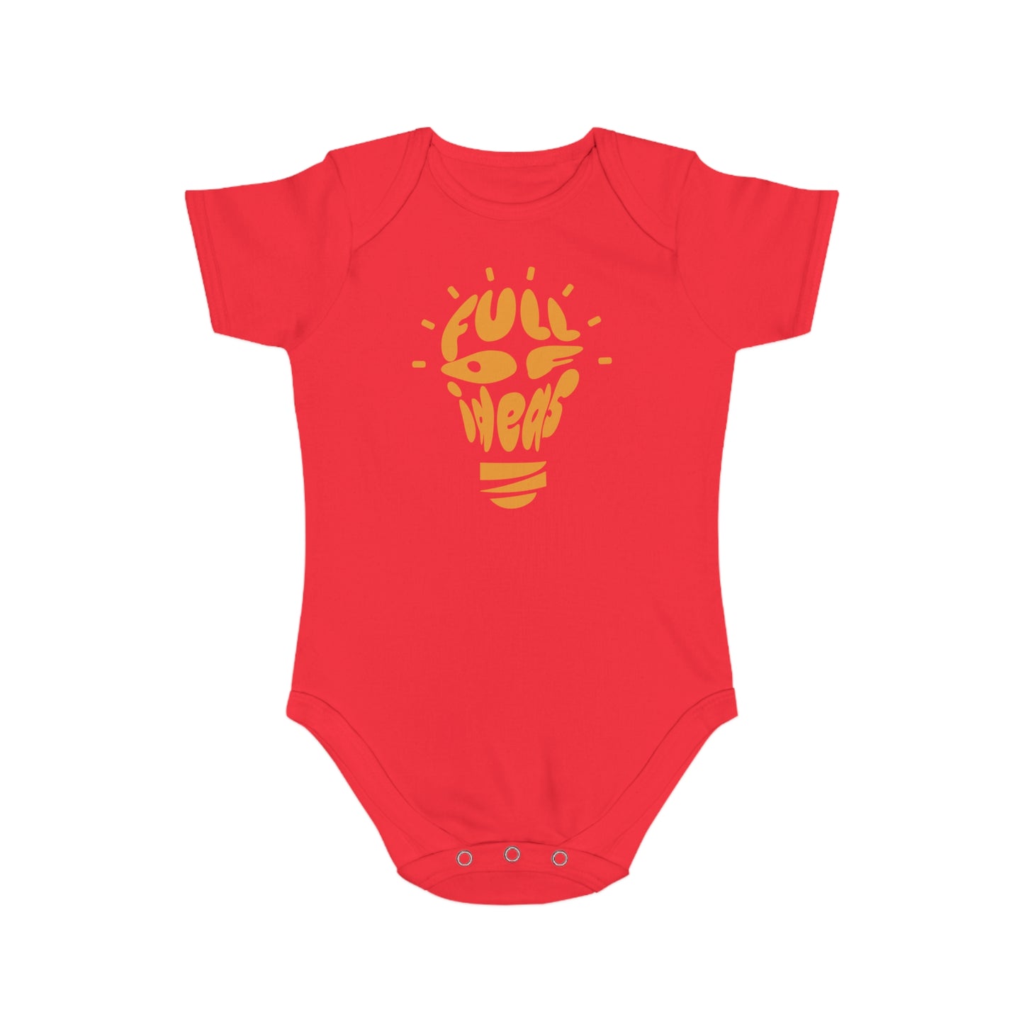 Bright Ideas design baby bodysuit