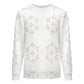 Cute Geometric Motif Crewneck Sweater for Kids