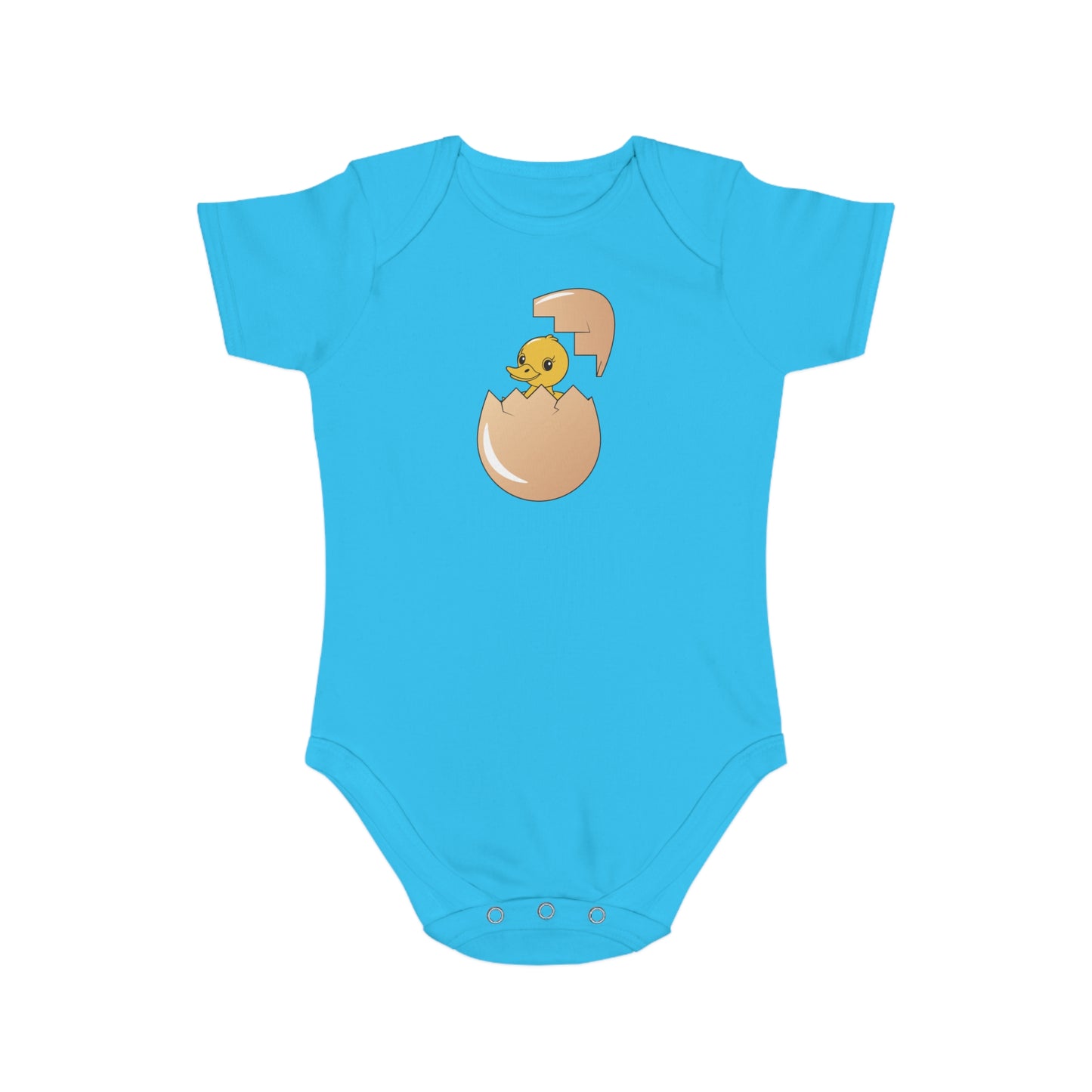 Just Hatched design baby bodysuit