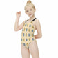 Cute Teddy Bear Cross-Back Girls Swimsuit | Custom AOP