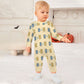 Cute Teddy Bear Long Sleeve Baby Romper | 180gsm