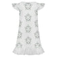 Cute Star Pattern Ruffle Nightgown for Girls