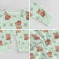 Cute Fox Print Long Sleeve Baby Romper | Custom AOP