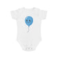 Playful Blue Balloon Baby Bodysuit