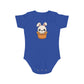 Bunny In A Basket design baby bodysuit