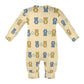 Baby Bear Print Long Sleeve Romper