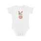 Cute Bunny Love design baby bodysuit